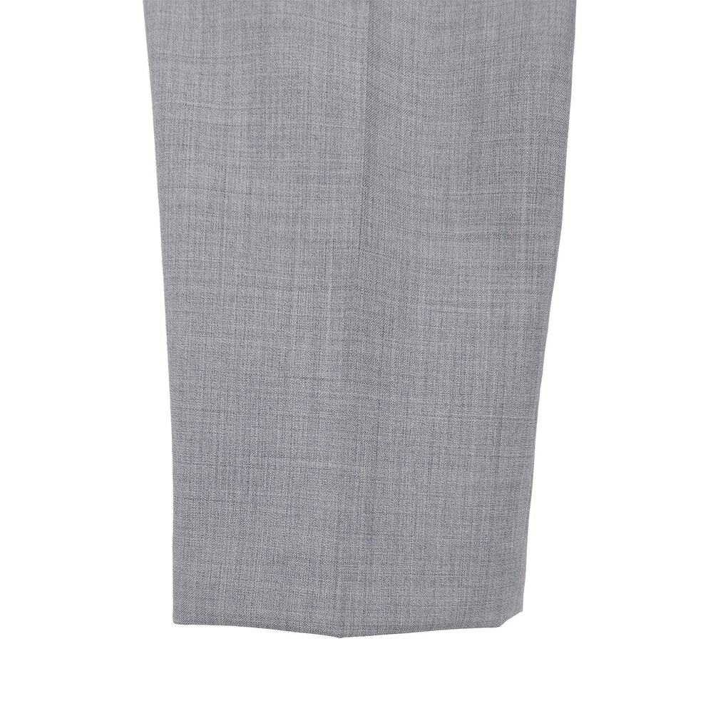 Calvin Klein Mens Slim Fit Wool Dress Pants 40x30 Light Grey Solid Pleated NWT - Picture 10 of 13